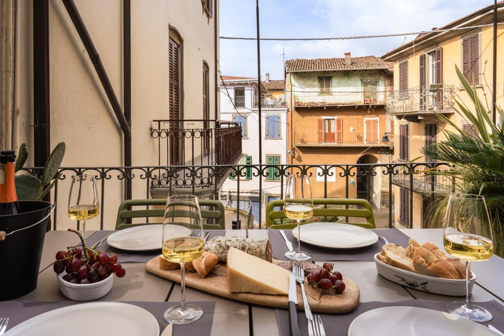 Апартаменти La Casa Sulla Terrazza Сарніко Екстер'єр фото